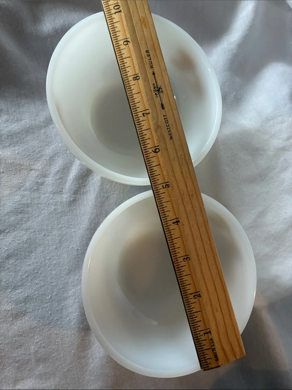 Pair of Vintage Fire King Wheat Bowls